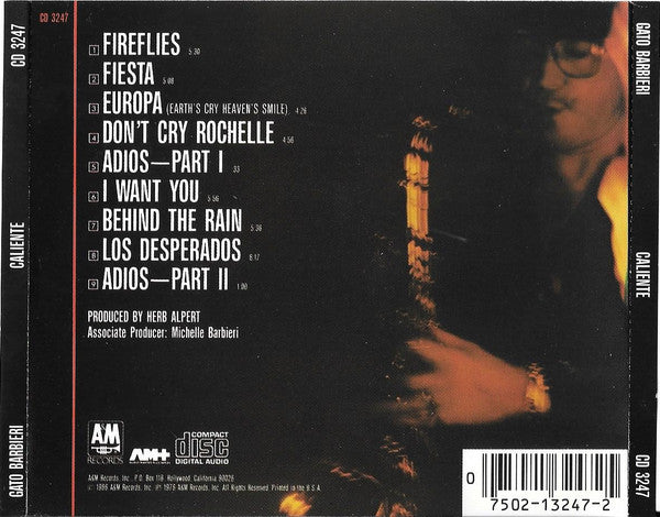 Gato Barbieri : Caliente! (CD, Album, RE)