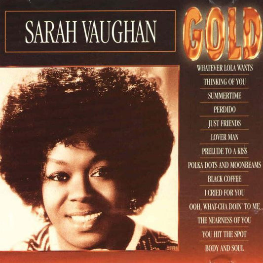 Sarah Vaughan : Gold (CD, Comp)