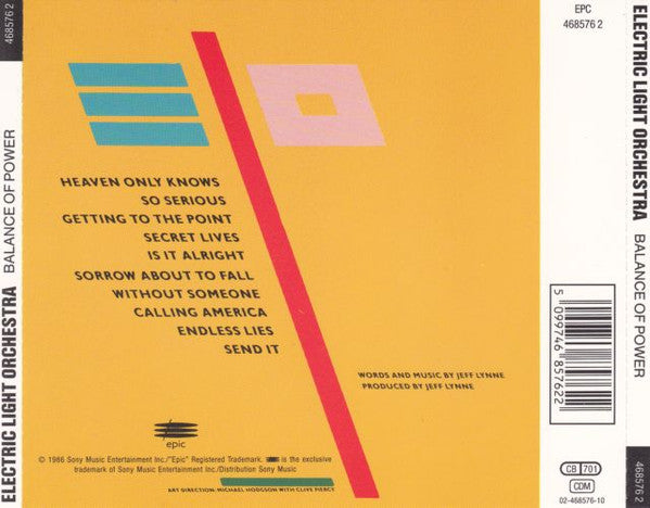 Electric Light Orchestra : Balance Of Power (CD, Album, RE)