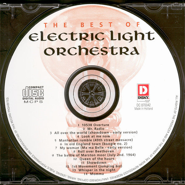 Electric Light Orchestra : The Best Of Electric Light Orchestra (CD, Comp)