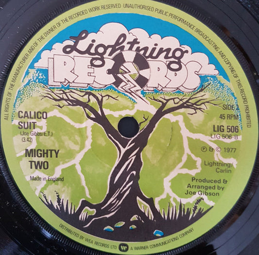 Althea & Donna / The Mighty Two : Up Town Top Ranking / Calico Suit (7", Single, Pap)