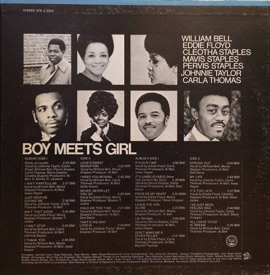 Various : Boy Meets Girl (2xLP, Album)