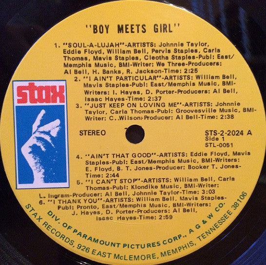 Various : Boy Meets Girl (2xLP, Album)