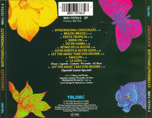 Chocolate : Rhythmflowerbeats (CD, Album)