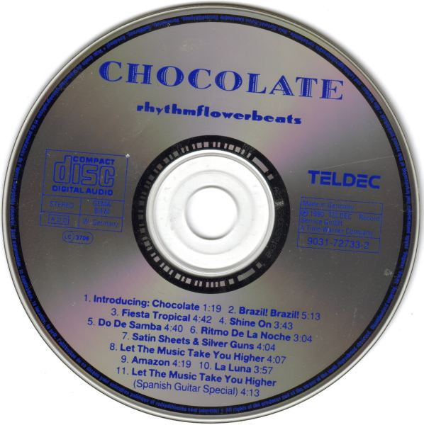 Chocolate : Rhythmflowerbeats (CD, Album)