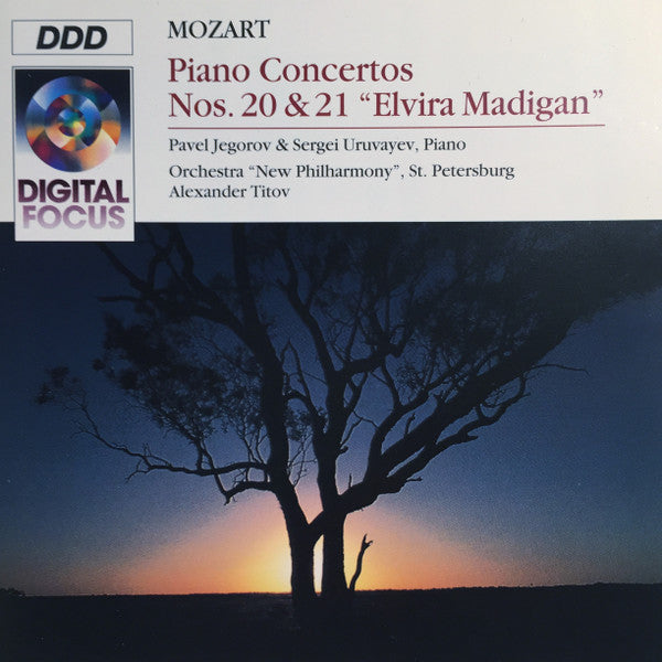Pavel Egorov, Sergei Uryvaev, Alexander Titov, Wolfgang Amadeus Mozart : Piano Concertos Nos. 20 & 21 "Elvira Madigan" (CD, Album)