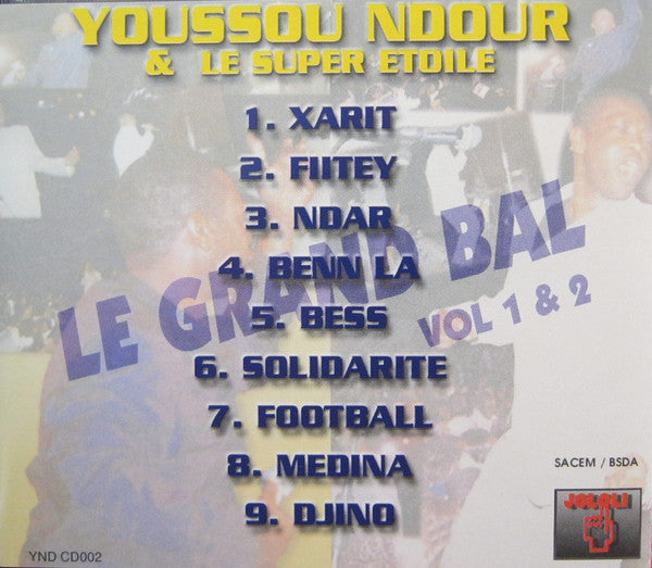 Youssou N'Dour & Le Super Etoile* : Le Grand Bal Vol. 1 & 2 (CD, Album)