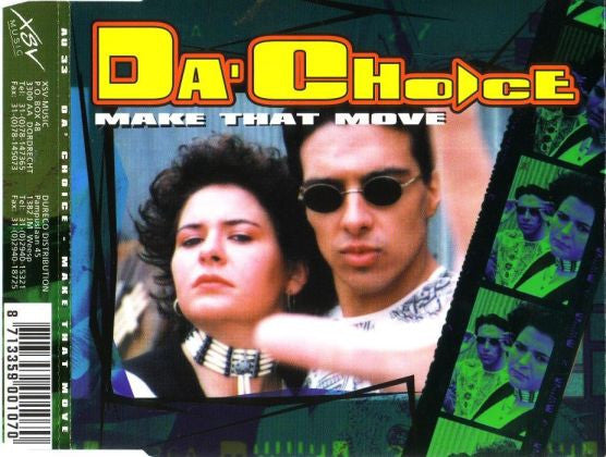 Da' Choice : Make That Move (CD, Maxi)