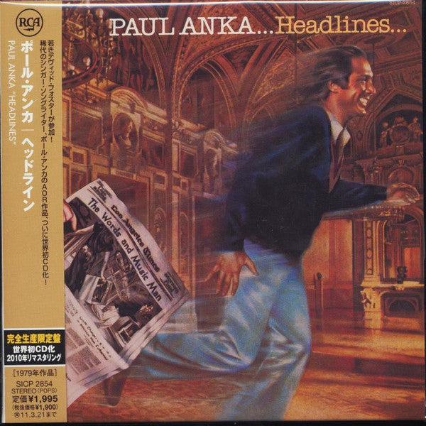 Paul Anka : Headlines (CD, Album, Ltd, RE, RM, Pap)