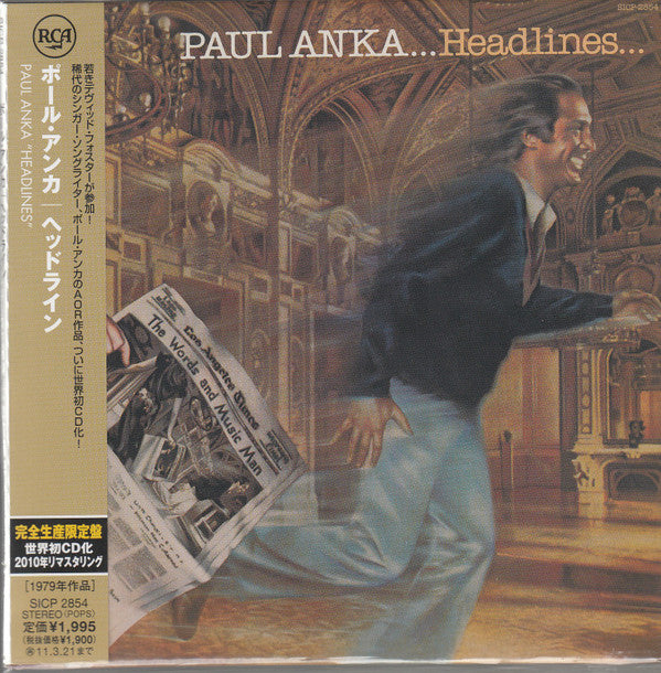 Paul Anka : Headlines (CD, Album, Ltd, RE, RM, Pap)