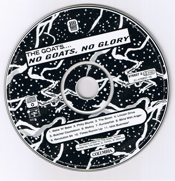 The Goats : No Goats, No Glory (CD, Album)