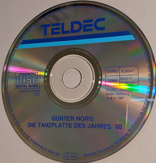 Günter Noris Big Band Strings And Chorus : Die Tanzplatte des Jahres ´88 (CD, Comp)