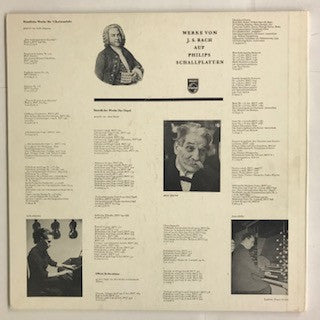 Johann Sebastian Bach – I Musici : Violin Concerto In E Major / Violin Concerto In A Minor / Concerto For Two Violins In D Minor (LP, Album, Mono)