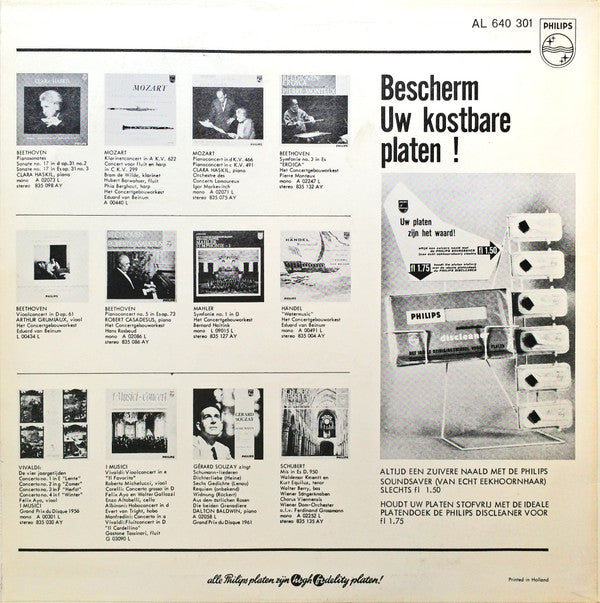 Carl Philipp Emanuel Bach, Jean-Pierre Rampal, Louis De Froment : Twee Concerten voor Fluit En Orkest (LP, Album, Mono)