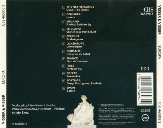 Visser & Visser : Europa (CD, Album)