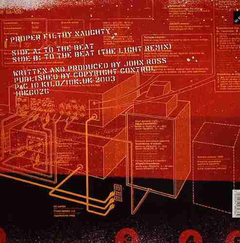Proper Filthy Naughty : To The Beat (12")