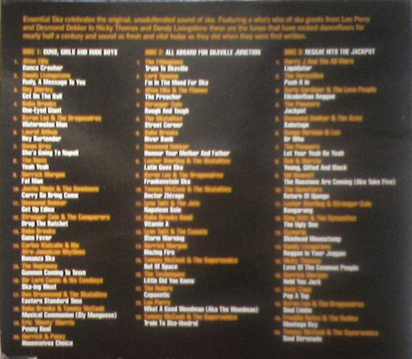 Various : Essential Ska - Original Ska Anthems (Box + 3xCD, Comp)