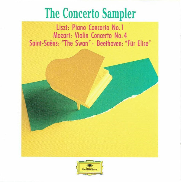 Franz Liszt, Wolfgang Amadeus Mozart, Camille Saint-Saëns, Ludwig van Beethoven : The Concerto Sampler (CD, Smplr)