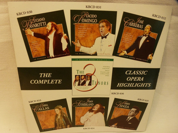 José Carreras : 13 Classic Opera Highlights (CD, Comp)