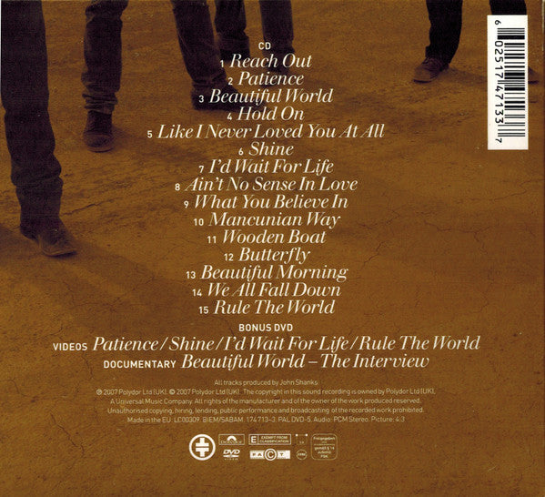 Take That : Beautiful World (CD, Album + DVD-V, PAL + Ltd, Tou)