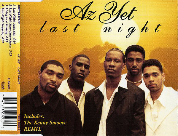 Az Yet : Last Night (CD, Single)