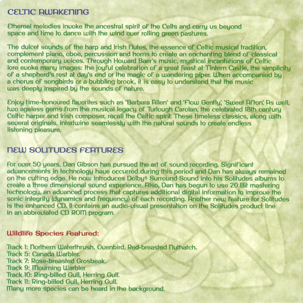 Dan Gibson : Celtic Awakening (CD, Album, Enh)