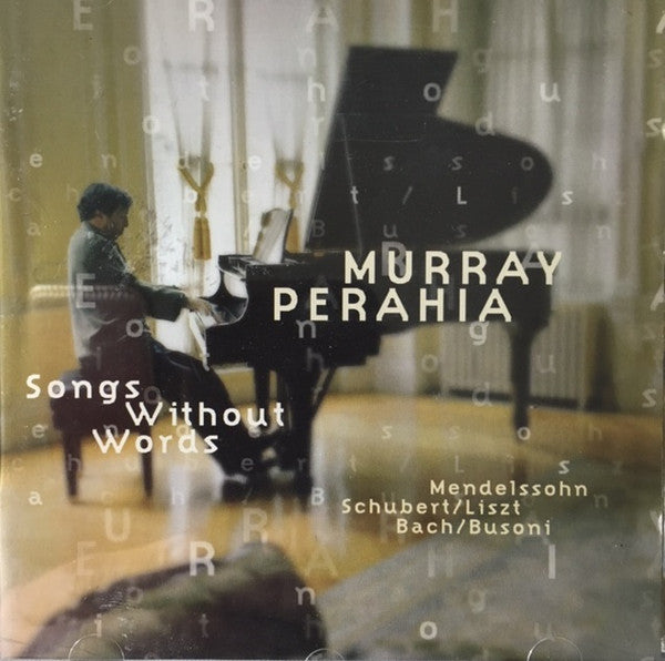 Murray Perahia, Felix Mendelssohn-Bartholdy, Franz Schubert / Franz Liszt, Johann Sebastian Bach / Ferruccio Busoni : Songs Without Words (CD)