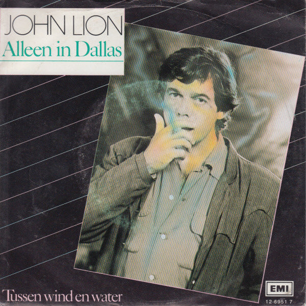 Johnny Lion : Alleen In Dallas (7", Single, RE)