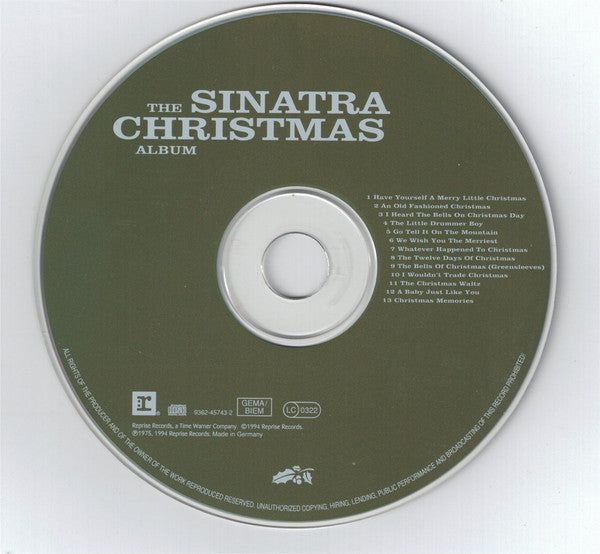Frank Sinatra : The Sinatra Christmas Album (CD, Comp, RM)
