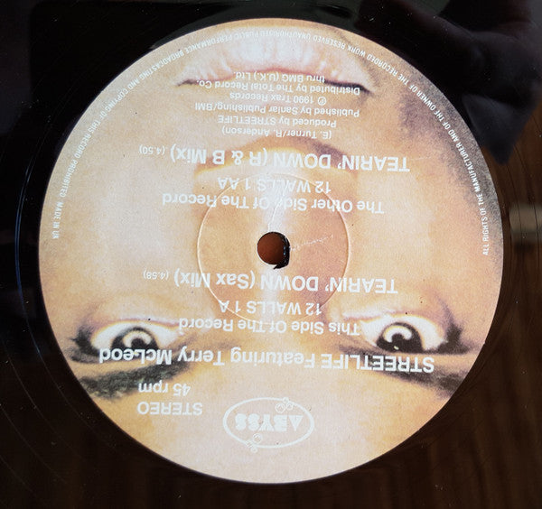 Streetlife (2) Featuring Terry McLeod : Tearin' Down (12", Maxi)