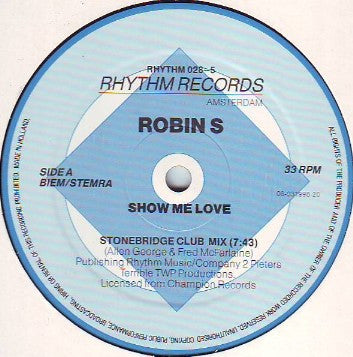 Robin S. : Show  Me Love (12", Single)