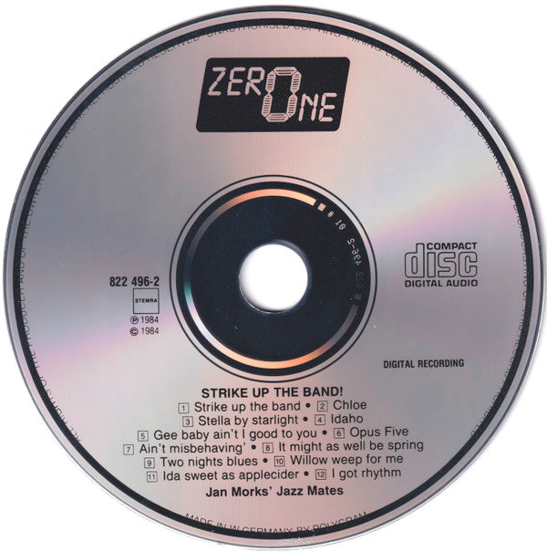 Jan Morks' Jazz Mates : Strike Up The Band! (CD, Album)