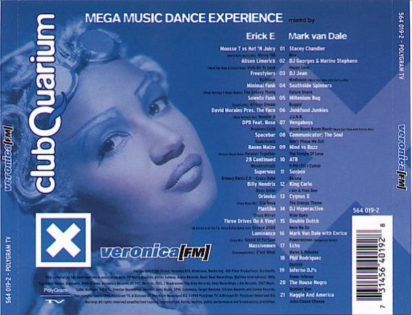 Various : Mega Music Dance Experience (ClubQuarium) (2xCD, Mixed)