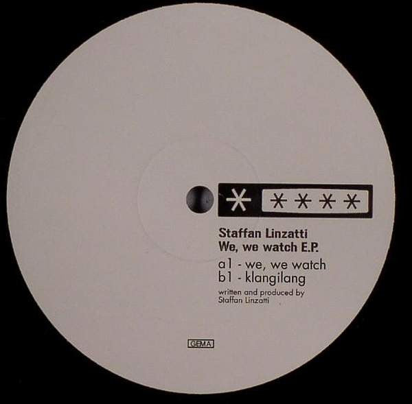 Staffan Linzatti : We, We Watch E.P. (12", EP)