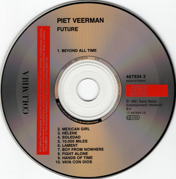 Piet Veerman : Future (CD, Album)