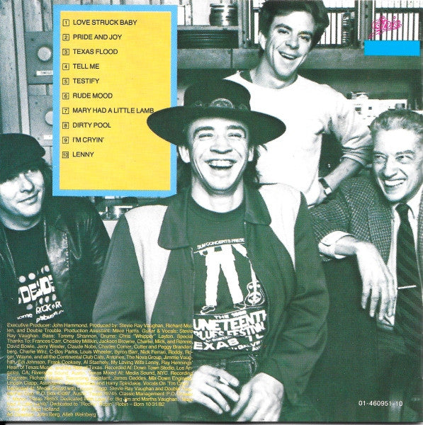 Stevie Ray Vaughan & Double Trouble : Texas Flood (CD, Album, RE)