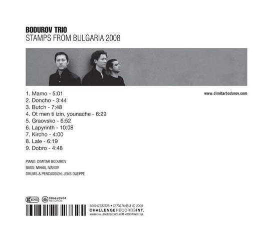 Bodurov Trio : Stamps From Bulgaria 2008 (CD, Album)