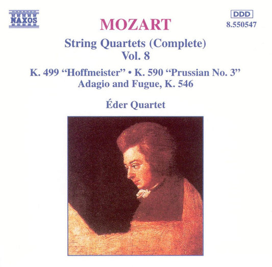 Wolfgang Amadeus Mozart, Éder Quartet : Mozart String Quartets (Complete), Vol. 8 (CD, Album)