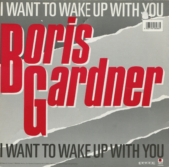 Boris Gardiner : I Want To Wake Up With You (12", Maxi)