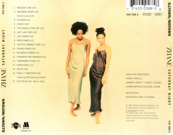 Zhané : Saturday Night (CD, Album)