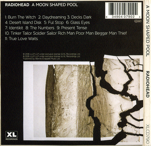Radiohead : A Moon Shaped Pool (CD, Album)