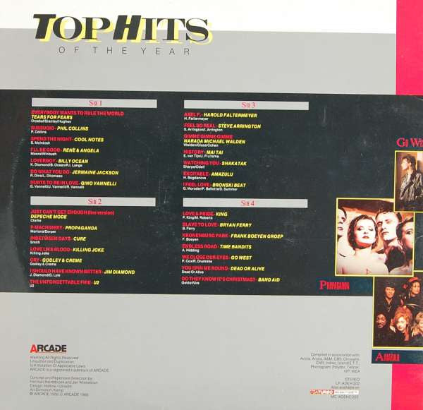 Various : Top Hits Of The Year (2xLP, Comp, Gat)