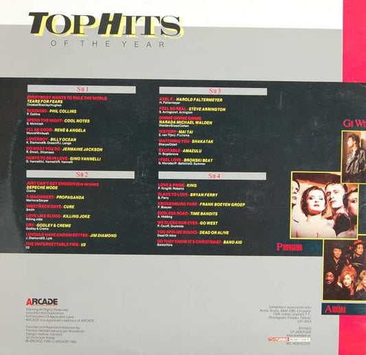 Various : Top Hits Of The Year (2xLP, Comp, Gat)