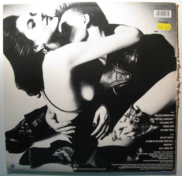 Scorpions : Love At First Sting (LP, Album)