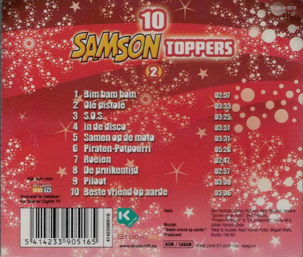 Samson & Gert : 10 Samson Toppers 2 (CD, Comp)