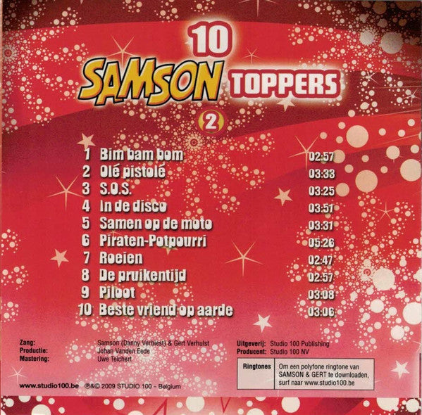 Samson & Gert : 10 Samson Toppers 2 (CD, Comp)