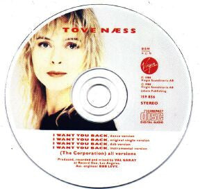 Tove Naess : I Want You Back (CD, Maxi)
