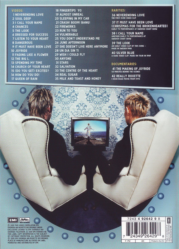 Roxette : All Videos Ever Made & More! (The Complete Collection 1987-2001) (DVD-V, Comp, PAL)