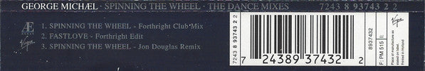 George Michael : Spinning The Wheel (The Dance Mixes) (CD, Maxi)