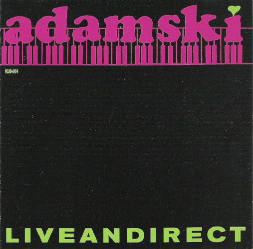 Adamski : Liveandirect (CD, Album)